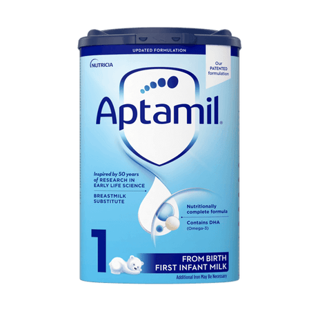 Aptamil First Infant Milk Stage 1 (0-6 Months) | 800g | Made in EU Ireland | Gentle Infant Formula for Healthy Growth - MINIMEE KIDS