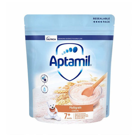 Nutricia Aptamil Multigrain Cereal For Babies 7 Months & Above - 200g | Nutrient-Rich Multigrain Cereal for Growing Babies