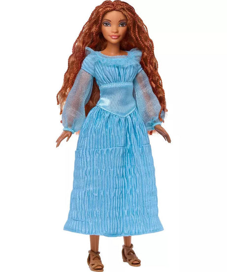Disney The Little Mermaid Ariel on Land Doll – Poseable with Removable Dress, Shoes & Long Red Hair for Styling Fun – Perfect Gift for Ages 3 and Up