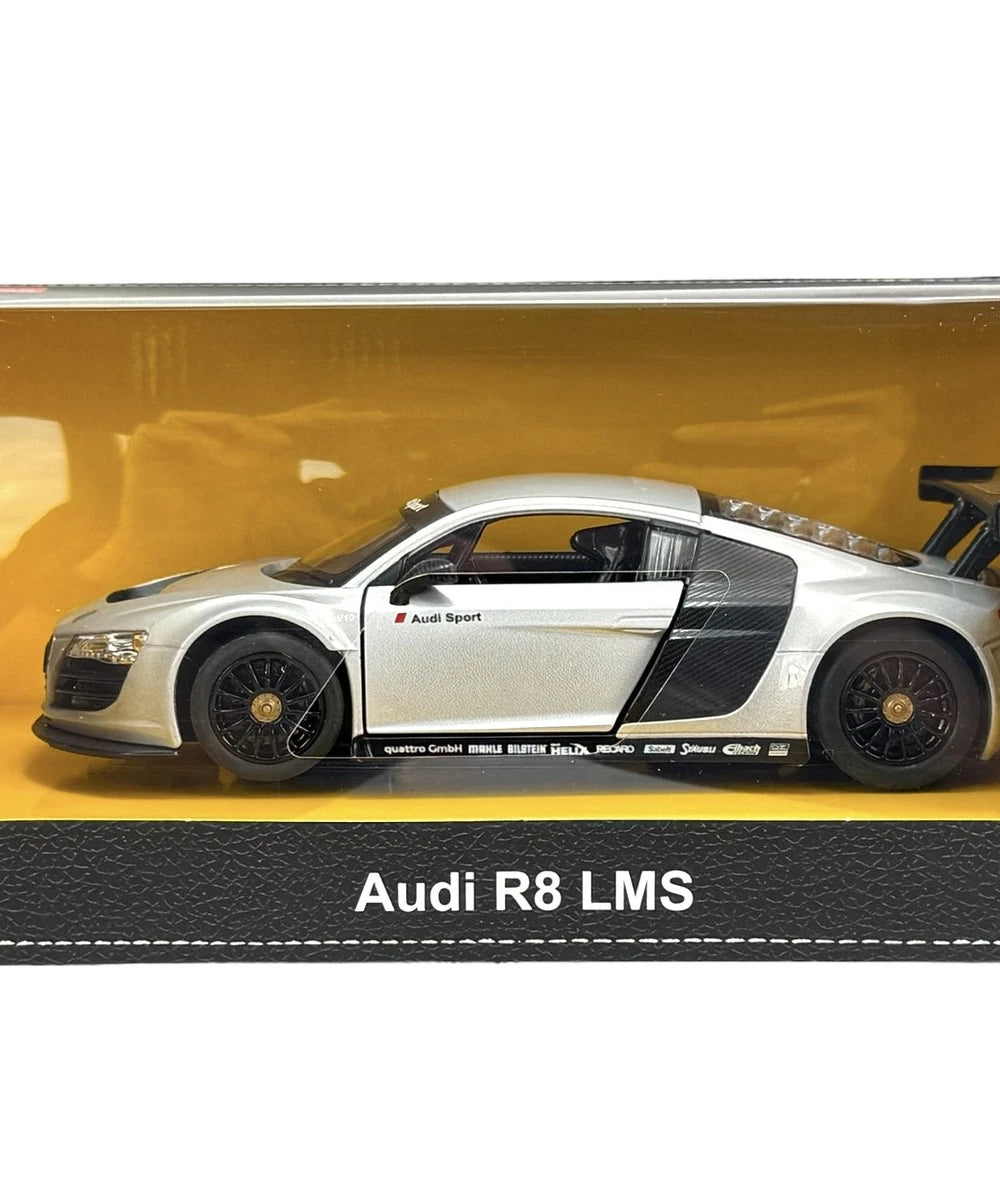 Rastar Audi R8 LMS 1:24 Scale Official Licensed Die Cast Model Car - Professional Racing Sport Car Collectible with Openable Doors, Detailed Interior for Ages 14+ Years - Perfect Gift for Car Enthusiasts and Collectors - MINIMEE KIDS