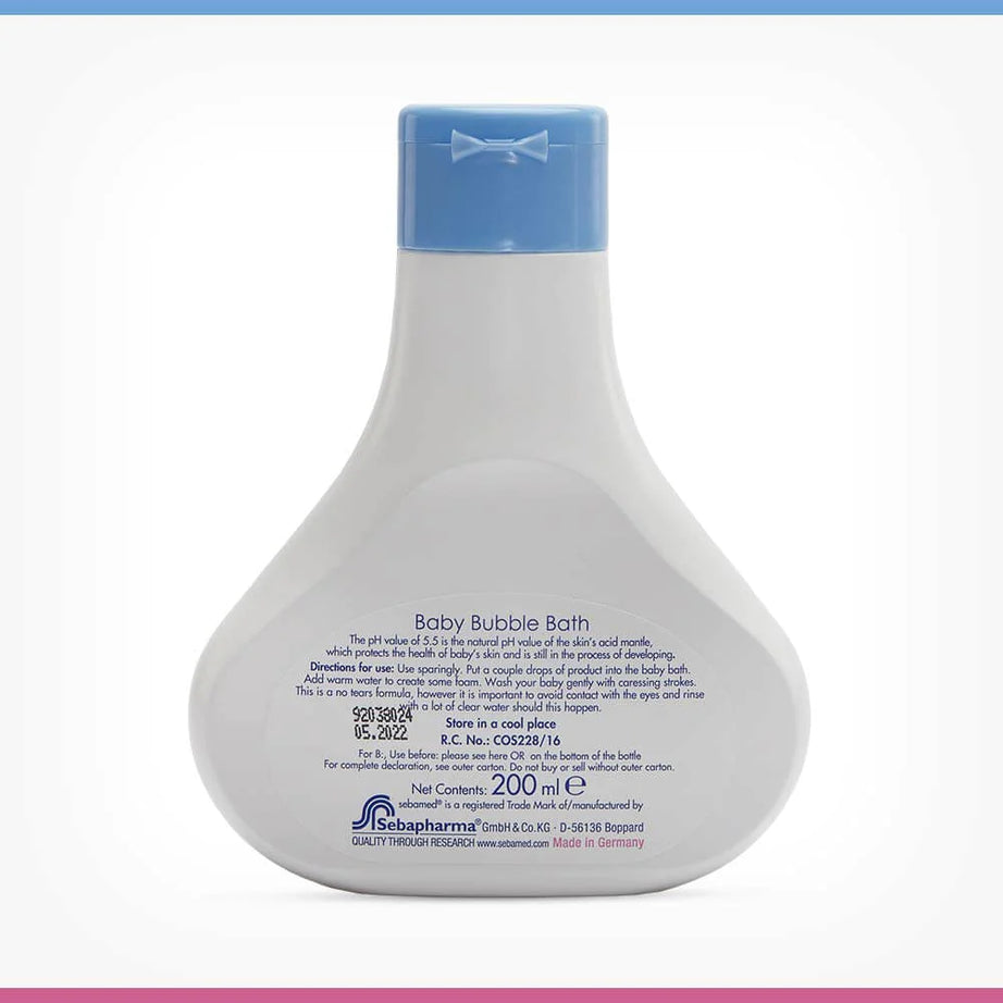 Baby Sebamed Bubble Bath for Delicate skin with Camomile- 200ml - MINIMEE KIDS