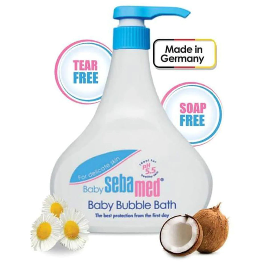 Baby Sebamed Bubble Bath for Delicate skin with Camomile- 200ml - MINIMEE KIDS