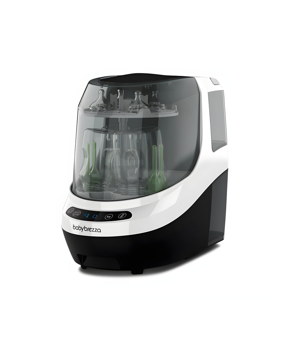 Baby Brezza Bottle Washer Pro | All-in-One Automatic Bottle Washer, Sterilizer & Dryer | Clinically Proven Better than Hand Washing | HEPA Filtered & 6 Cleaning Modes | 12-Month Warranty - MINIMEE KIDS