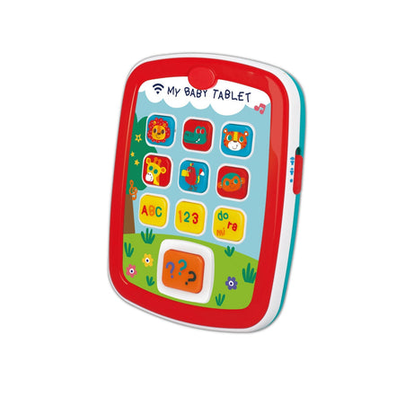 Hola Interactive Learning Tablet Toy for Babies 6 Months+ with Lights, Sounds, Alphabet, Numbers, and Animal Buttons