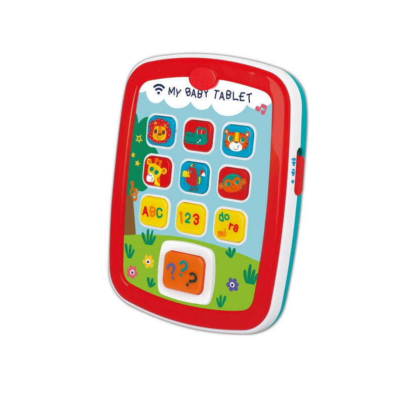Hola Interactive Learning Tablet Toy for Babies 6 Months+ with Lights, Sounds, Alphabet, Numbers, and Animal Buttons