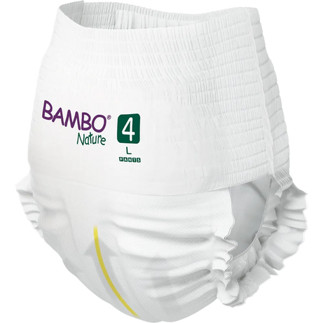 Bambo Nature Pant Style Diapers 4 - L 7-12 kg (Pack of 20) | Skin-Friendly & Eco-Friendly - MINIMEE KIDS