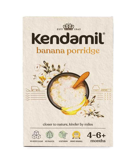 Kendamil Banana Porridge for your Baby | 4-6+months - 150g | Gentle and Nutritious First Food for Babies - MINIMEE KIDS