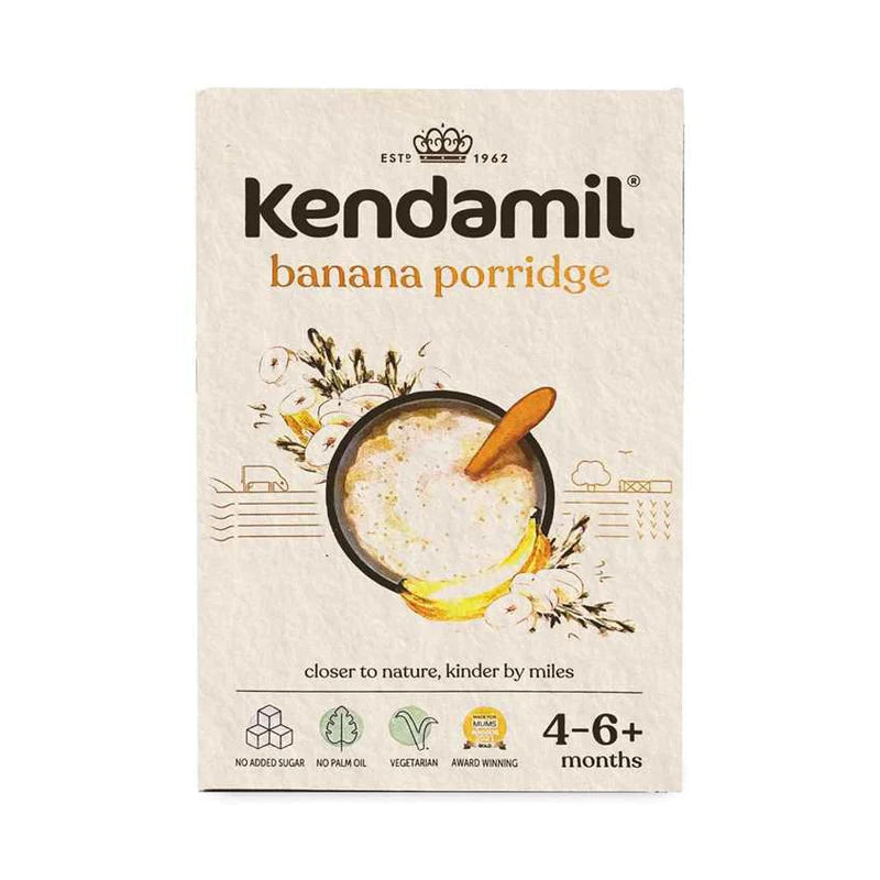 Kendamil Banana Porridge for your Baby | 4-6+months - 150g | Gentle and Nutritious First Food for Babies - MINIMEE KIDS