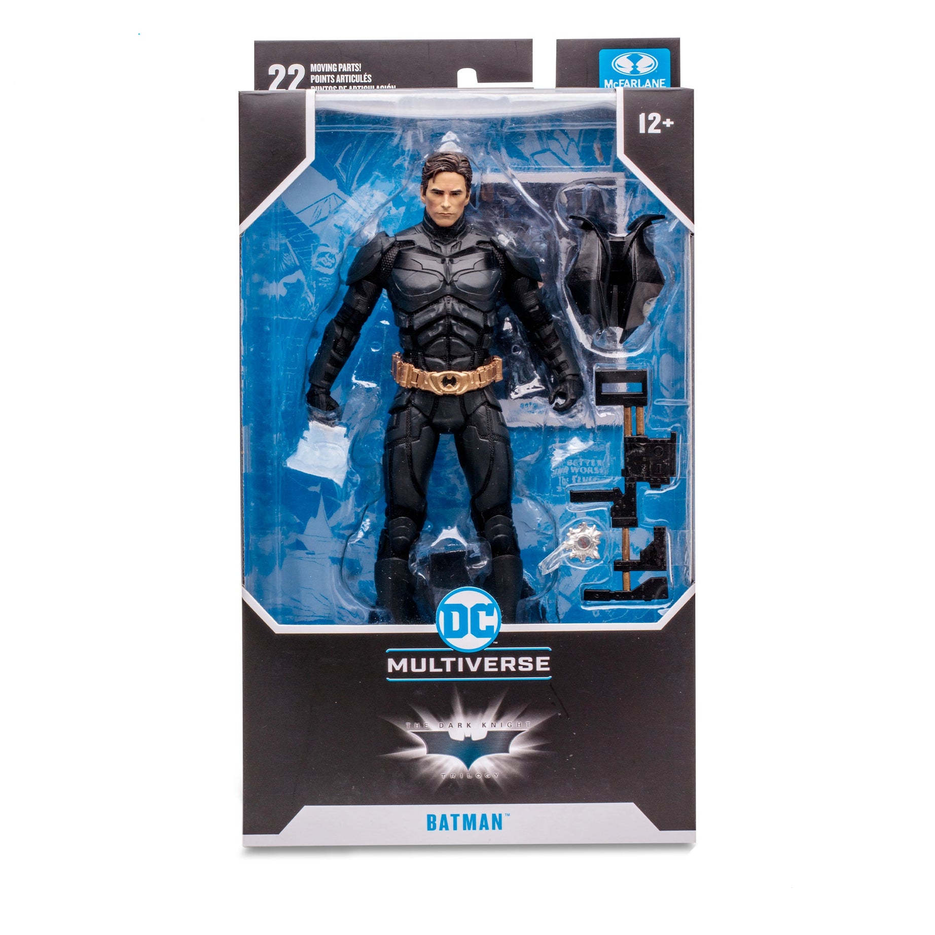 DC Multiverse Batman action figure in packaging with DC 