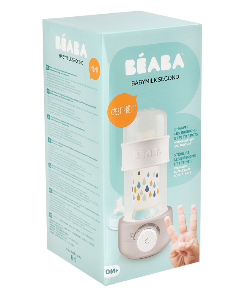 Beaba BabyMilk Second Baby Food Jar and Milk Bottle Warmer for 0+ Months