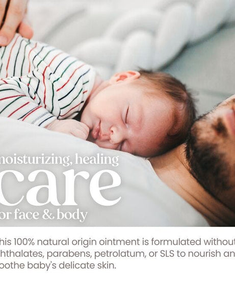 Burt’s Bees Baby Multipurpose Healing Ointment – 100% Natural Petroleum-Free Moisturizer with Shea Butter, Beeswax & Coconut Oil – Gentle Skin Barrier for Dryness & Irritation – Made in USA – 212.6g