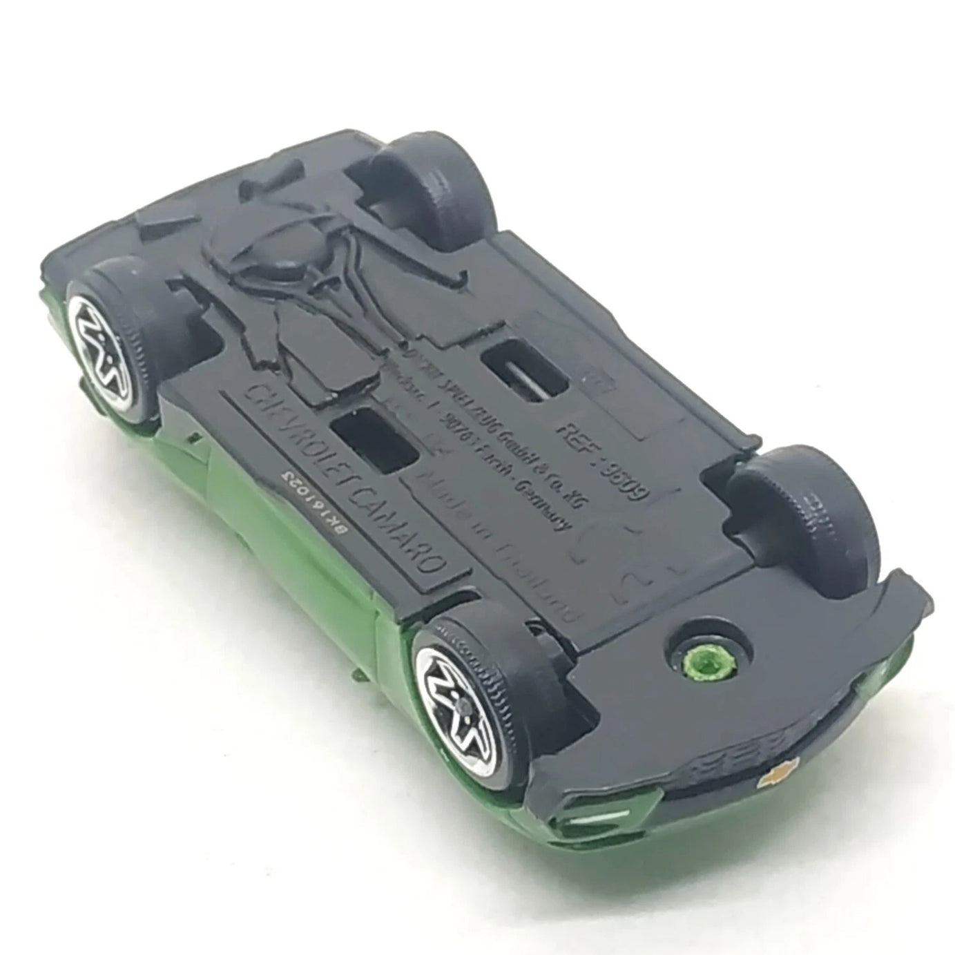 Majorette Street Cars Chevrolet Camaro | Officially Licensed Green Die-Cast Metal Muscle Car | Realistic 1:64 Scale Model for Kids and Collectors Aged 3+