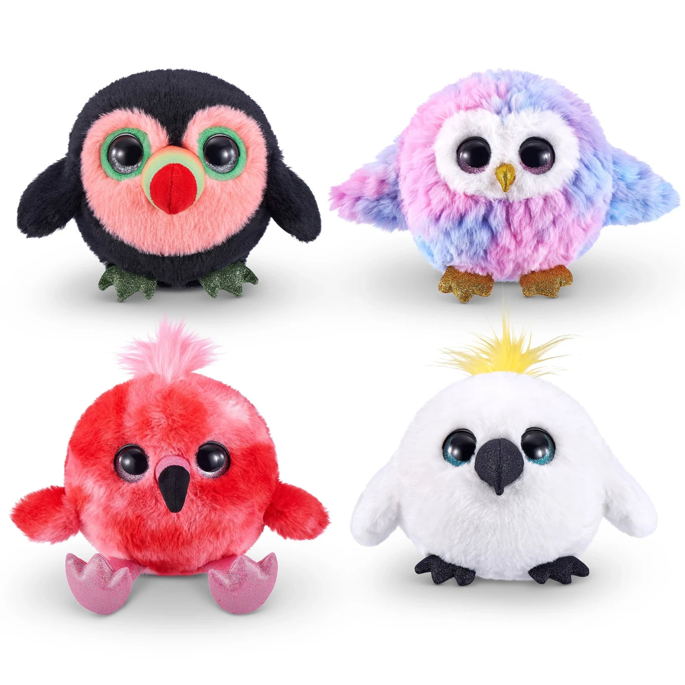 ZURU Pets Alive Chirpy Birds | Electronic Pet That Speaks with Giant Surprise Egg, Stickers, Comb, and Fluffy Clay
