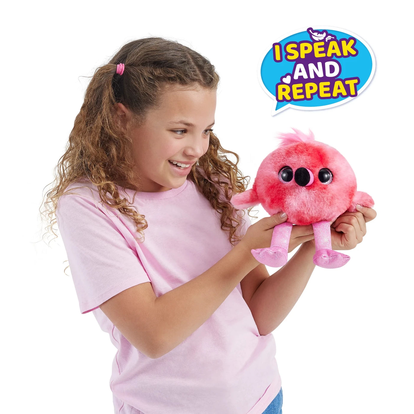 ZURU Pets Alive Chirpy Birds | Electronic Pet That Speaks with Giant Surprise Egg, Stickers, Comb, and Fluffy Clay