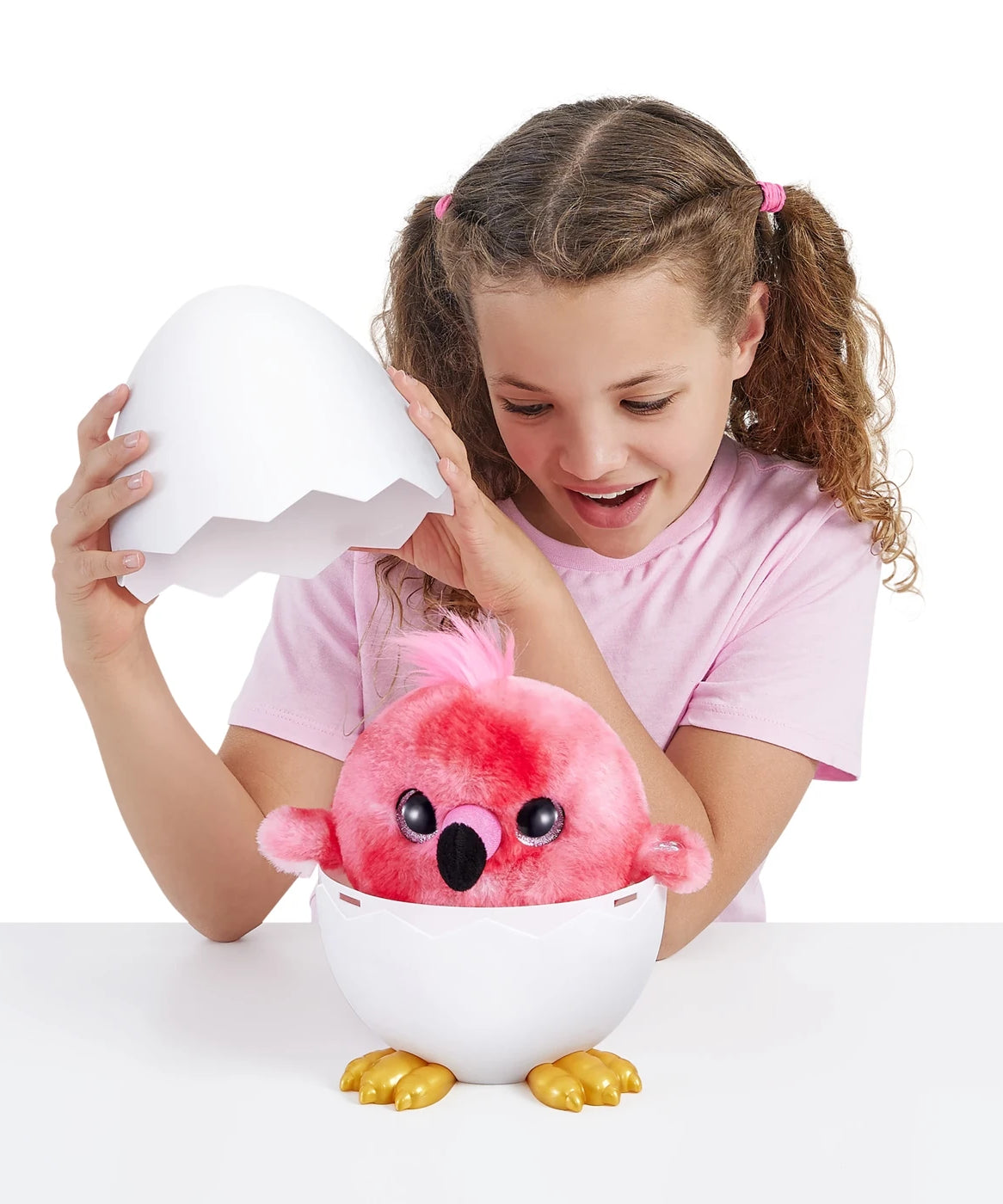 ZURU Pets Alive Chirpy Birds | Electronic Pet That Speaks with Giant Surprise Egg, Stickers, Comb, and Fluffy Clay - MINIMEE KIDS
