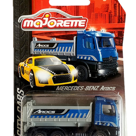 Majorette City Cars Assortment (6 Models) | Officially Licensed Die-Cast Metal Toy Vehicles with Suspension for Kids & Collectors Aged 3+