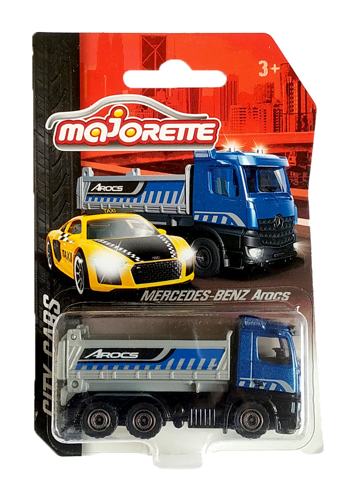Majorette City Cars Assortment (6 Models) | Officially Licensed Die-Cast Metal Toy Vehicles with Suspension for Kids & Collectors Aged 3+