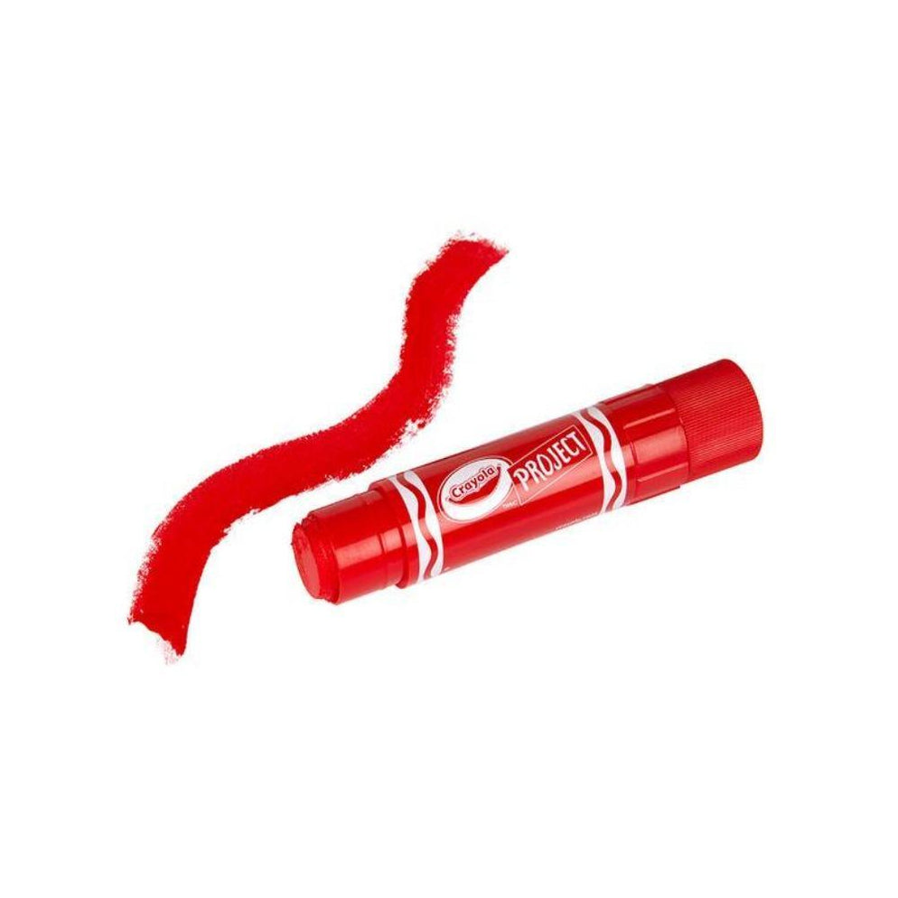 Crayola Project Quick-Dry Paint Sticks - 6 Vibrant Colors for Kids | Dries in Under 60 Seconds | Mess-Free Poster Paints for Signs, Posters & Crafts