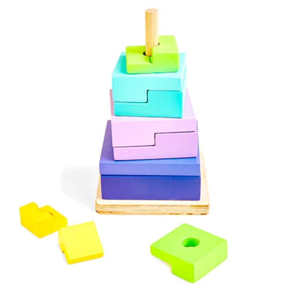 Curious Cub Logical Stacker | 3D Puzzle for Ages 2.5+ | Develops Problem Solving & STEM Skills