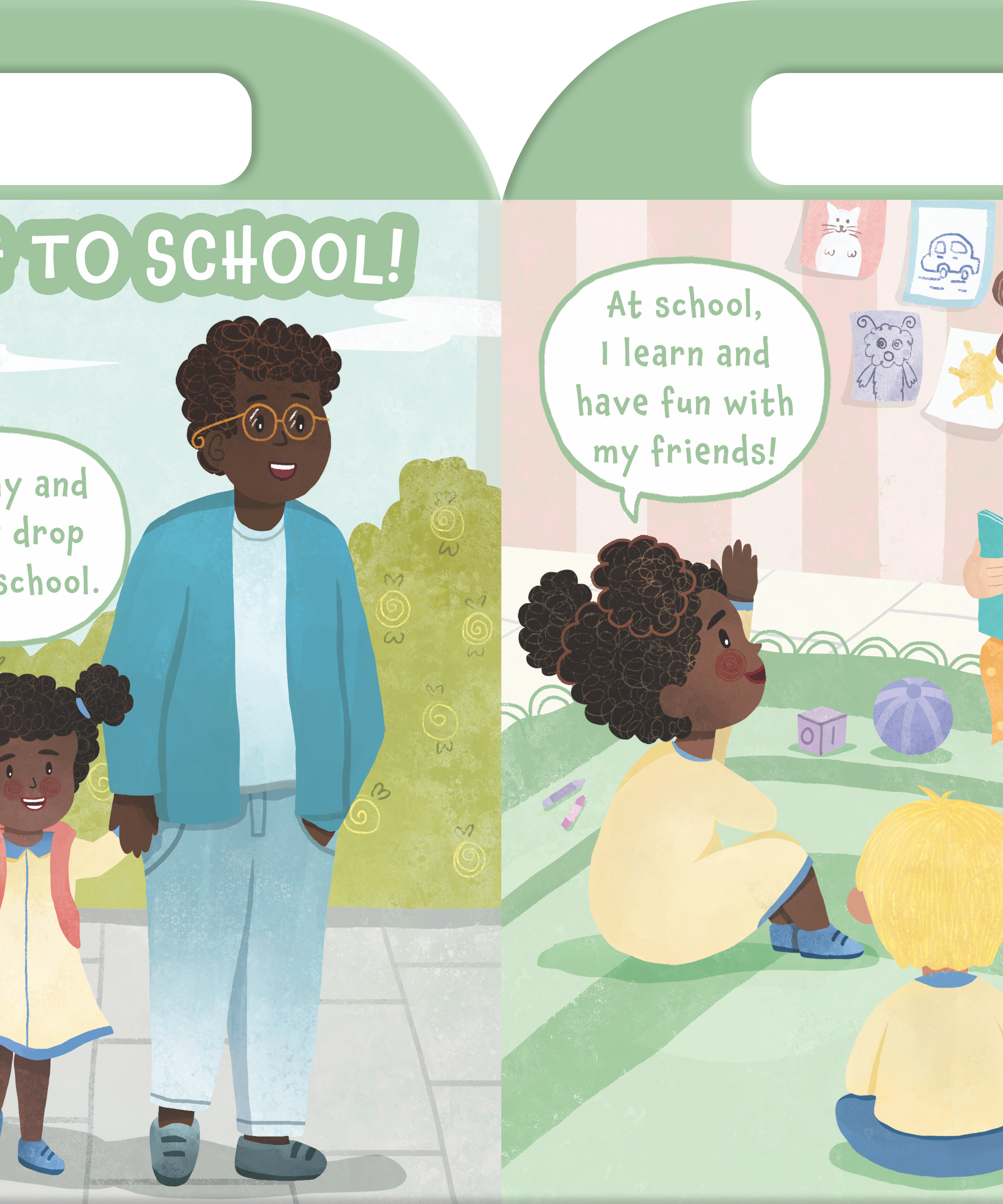 My Carry-Along Book of Daily Fun – Interactive Toddler Board Book with Built-In Handle for Everyday Routines, Toddler Habits, and Early Childhood Structure