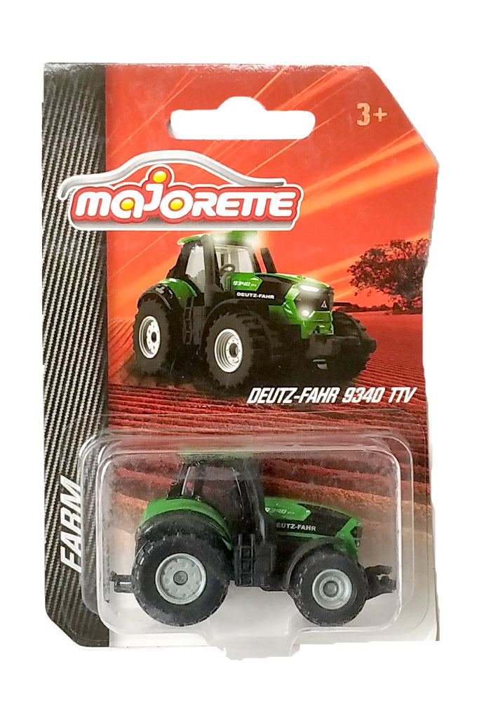 Majorette Farm Tractor Die-Cast Vehicle Set - 5 Variants | 2022 Edition | Realistic Farm Machinery | Metal & Plastic Construction | Collectible Agricultural Vehicles
