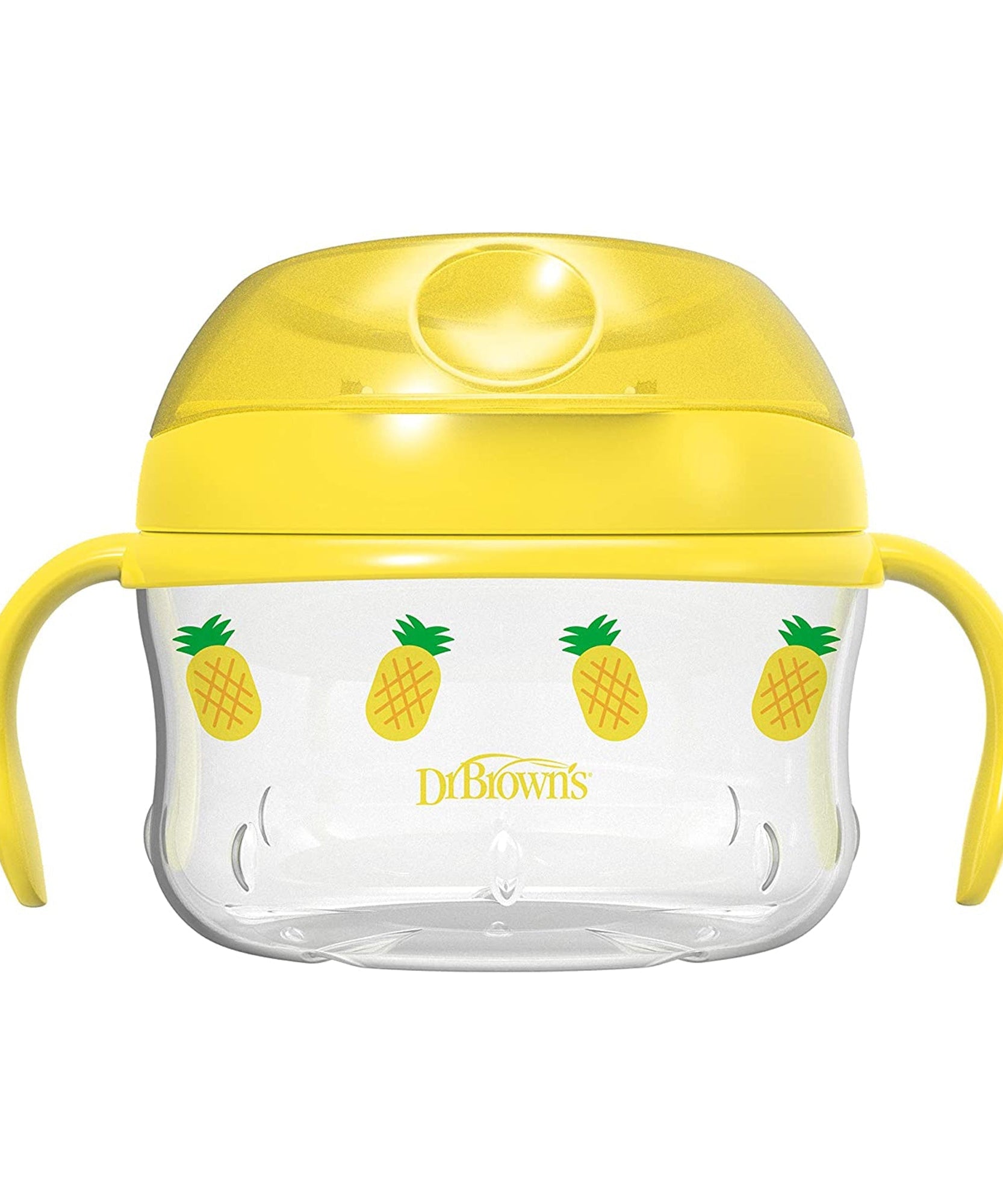 Dr Brown's Snack Cup with lid & removeable handles for 9+ Months