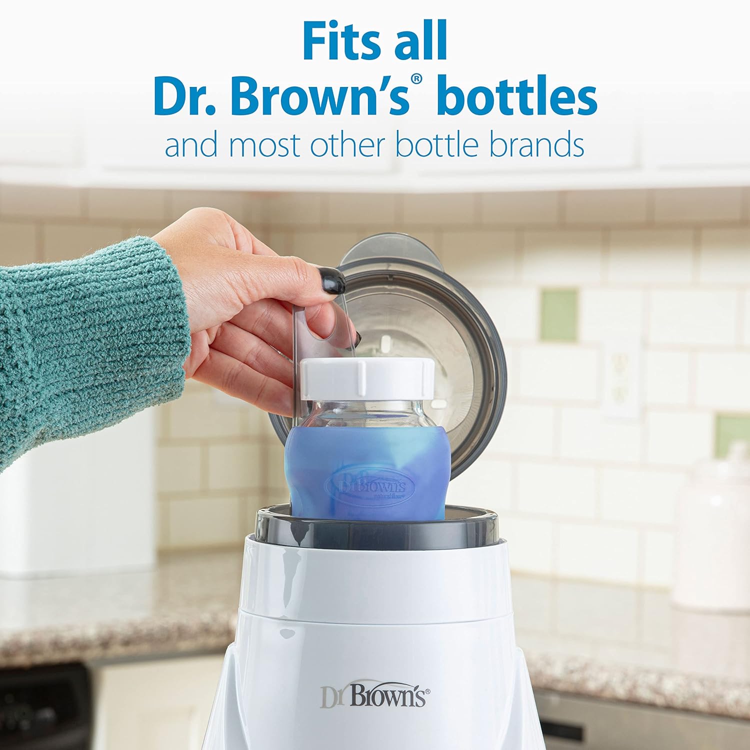 Dr Brown's Natural Flow Deluxe Bottle Warmer and Sterilizer for bootles, parts & Soothers