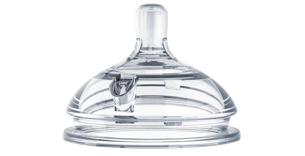 Comotomo Replacement Silicone Nipple with 3 Holes Fast Flow for 6-9 Months - Pack of 2 Teats - MINIMEE KIDS