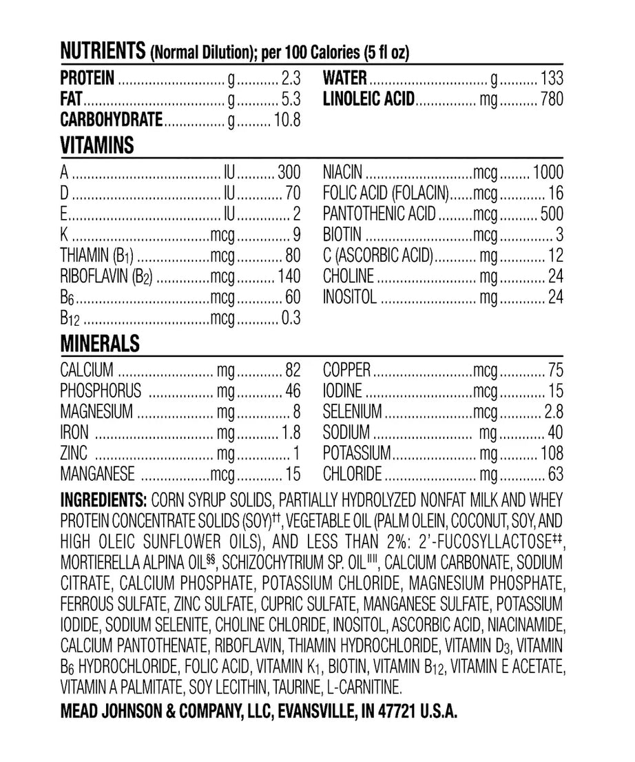 Enfamil NeuroPro Care Gentlease Infant Formula Powder for Fussiness, Crying, Gas & Spit-Up Relief | Complete Nutrition with DHA, HuMO6 Immune Blend, & Easy-to-Digest Proteins | 1.13kg (20oz Each), 0-12 Months - MINIMEE KIDS