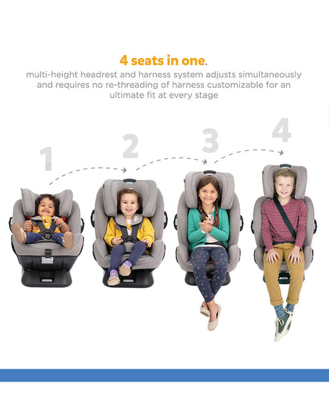 Joie Every Stage FX 4-in-1 Car Seat - From Birth to 12 Years (Up to 36 Kg) - Grey Flannel - MINIMEE KIDS