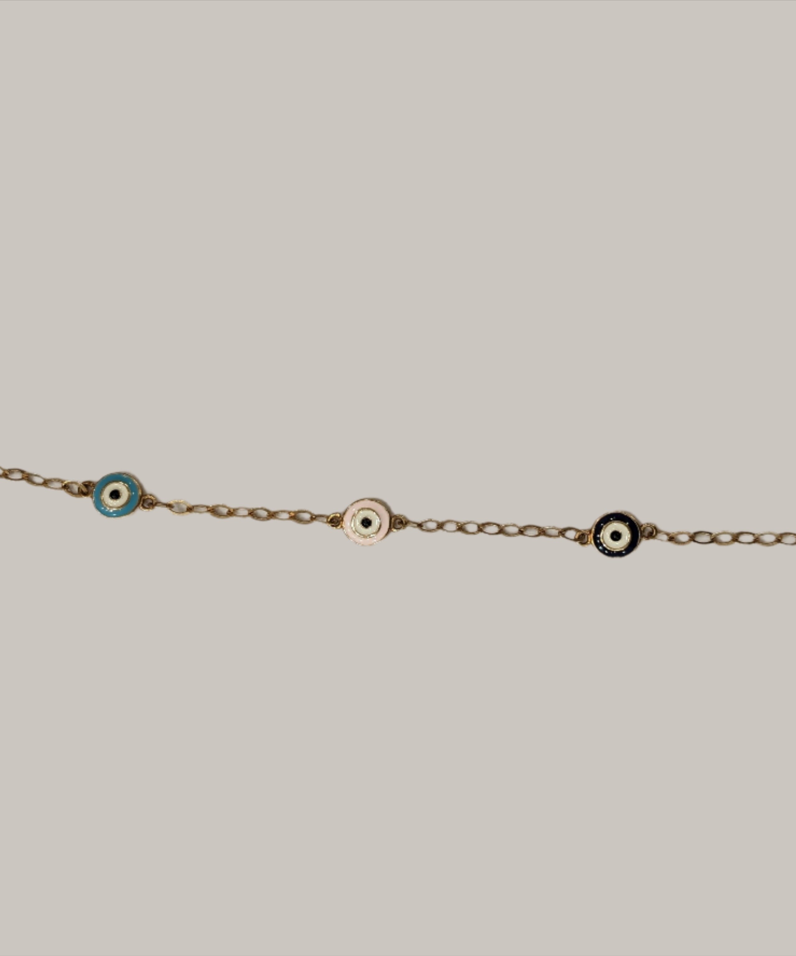 Evil Eye Protective & Stylish Bracelet for Kids - 18k Gold