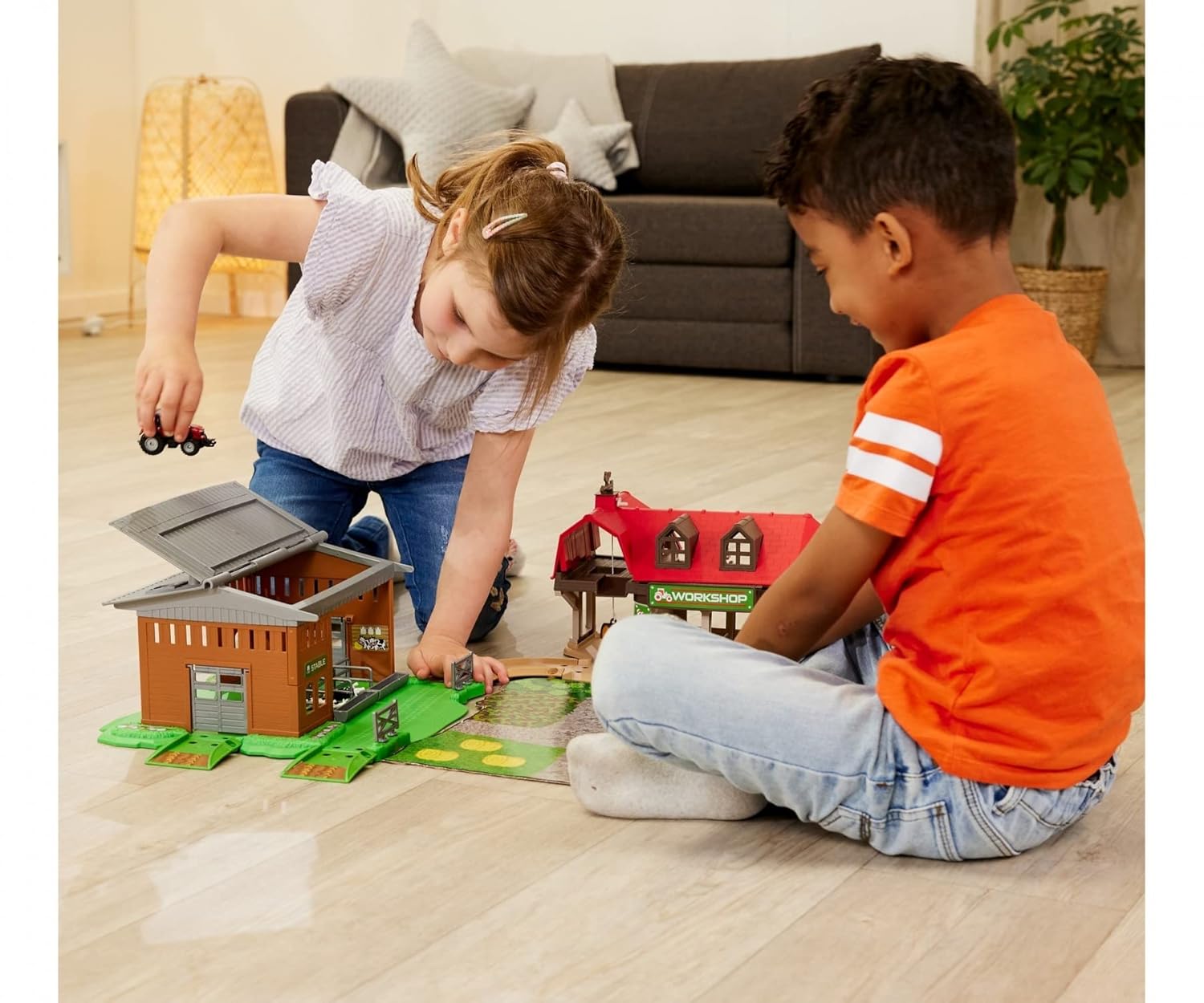 Majorette Creatix Farm Feature-Packed Toy Farm Set With Barn, Tractor, Animals & Accessories for Kids Aged 5+ | Multicolor