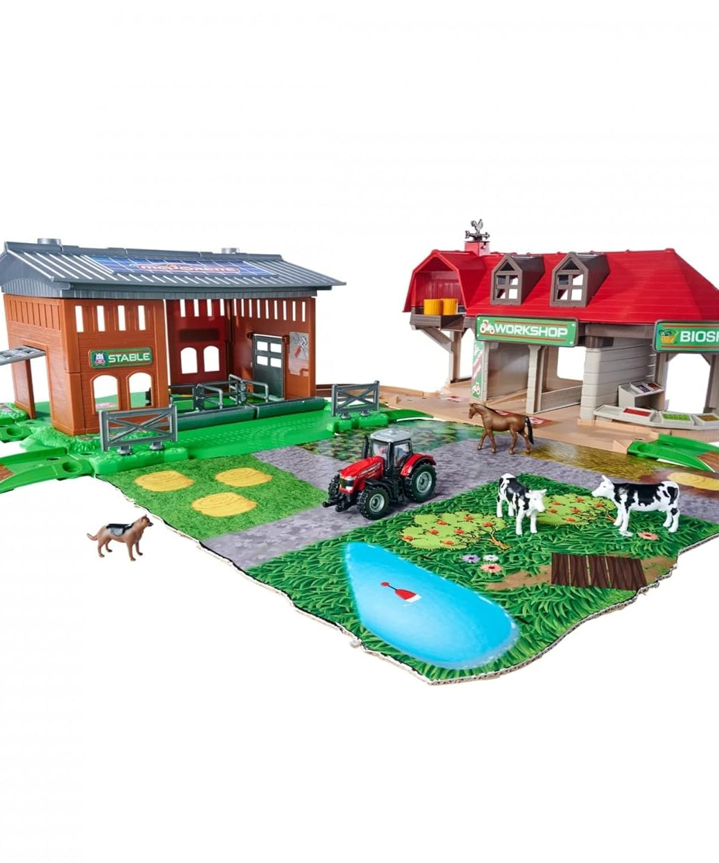 Majorette Creatix Farm Feature-Packed Toy Farm Set With Barn, Tractor, Animals & Accessories for Kids Aged 5+ | Multicolor
