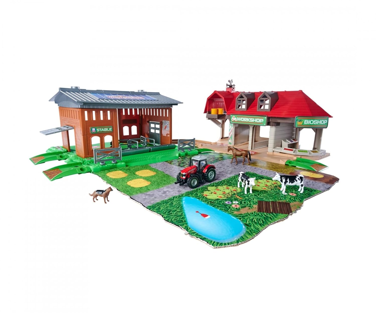 Majorette Creatix Farm Feature-Packed Toy Farm Set With Barn, Tractor, Animals & Accessories for Kids Aged 5+ | Multicolor