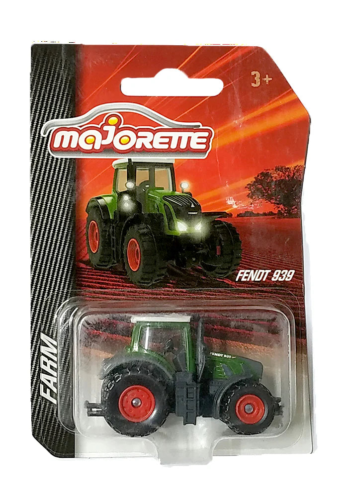 Majorette Farm Tractor Die-Cast Vehicle Set - 5 Variants | 2022 Edition | Realistic Farm Machinery | Metal & Plastic Construction | Collectible Agricultural Vehicles