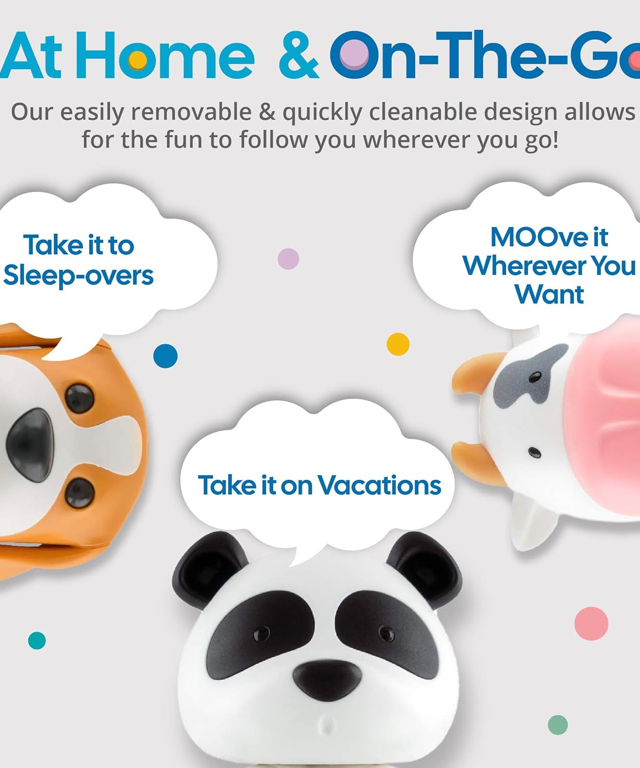 Flipper Fun Animal ToothBrush & Toothbrush Cover Set - Dog - MINIMEE KIDS