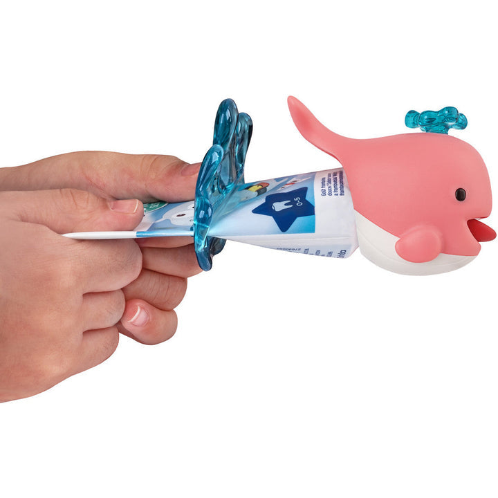 Flipper Whale Toothpaste Squirter Multicolor Age- 3 Years & Above (Color May Vary)