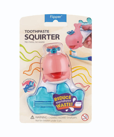 Flipper Whale Toothpaste Squirter Multicolor Age- 3 Years & Above (Color May Vary)