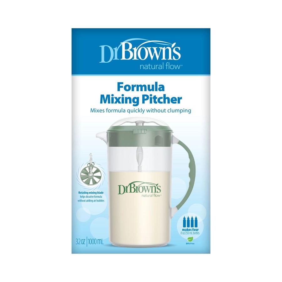 Dr. Brown’s Natural Flow Formula Mixing Pitcher | Effortless Formula Prep - MINIMEE KIDS