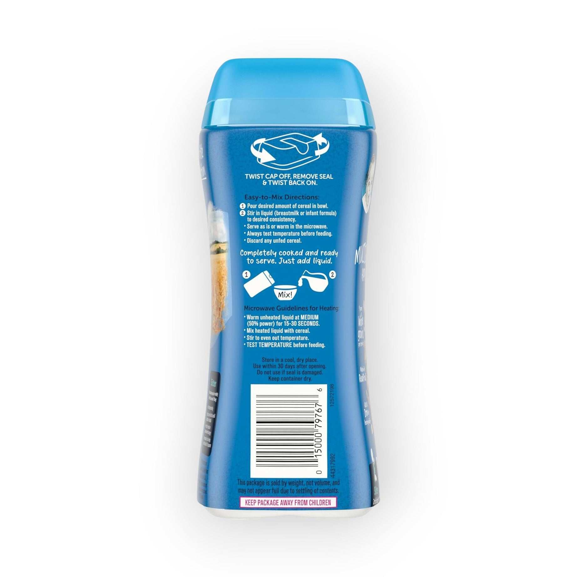 Gerber Multigrain Apple Cereal for Babies – Nutrient-Rich Organic Cereal with Real Fruit & Whole Grains | 227g Pack