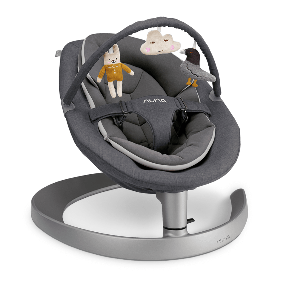 Nuna Leaf Grow Bouncer & Rocker with Toys Bar | Premium Bouncer for Babies and Toddlers | 5% OFF on Pre-Order