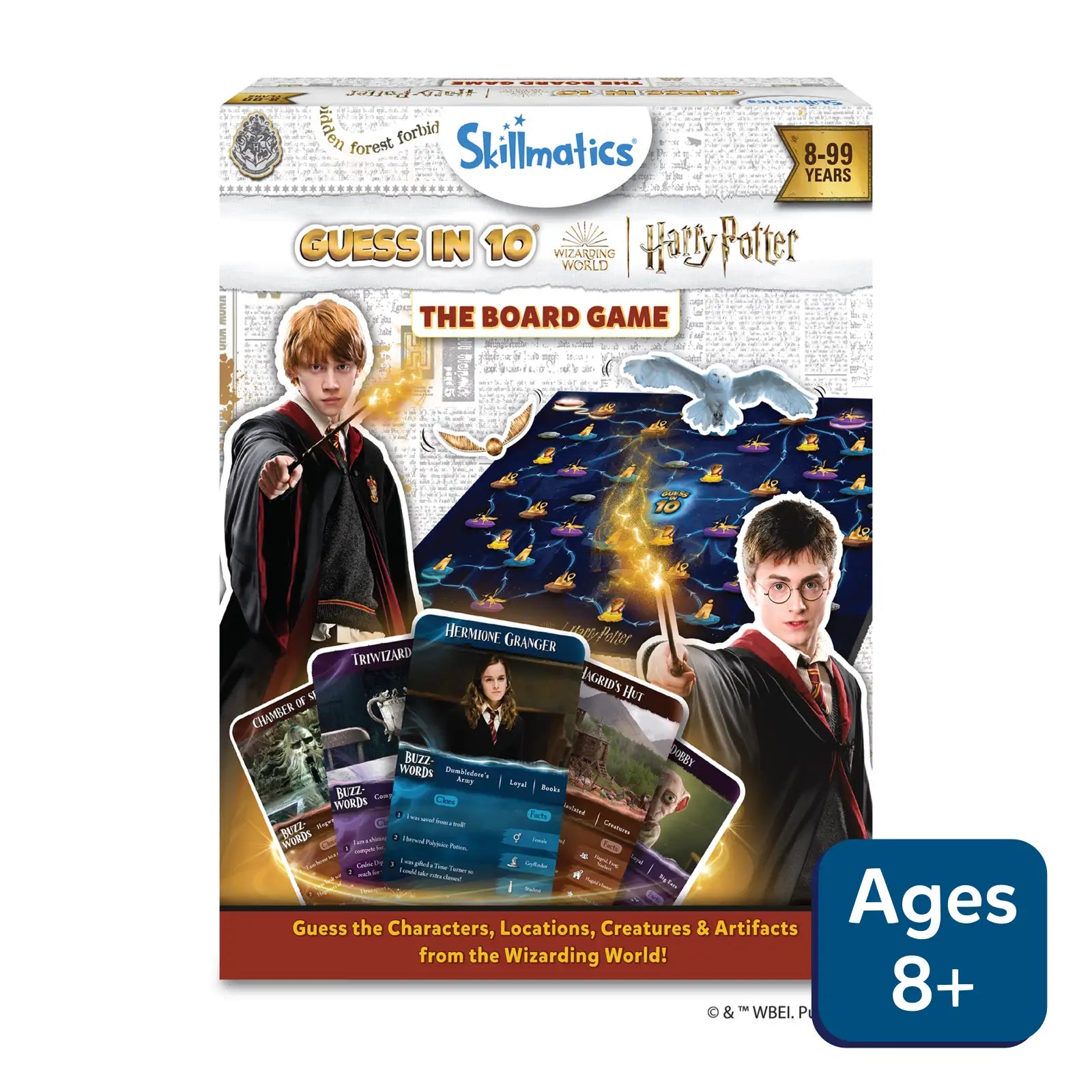 Guess in 10: Harry Potter Board Game | Trivia game (ages 8+) - MINIMEE KIDS