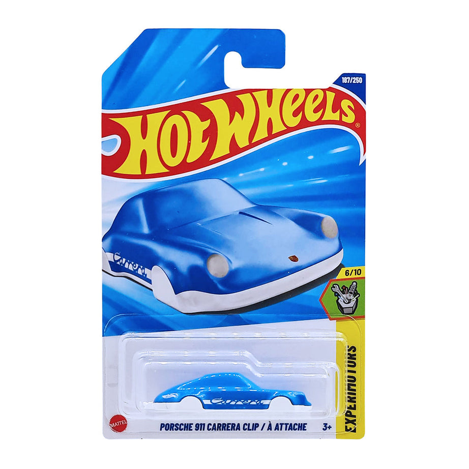 Hot Wheels 2-Car Collector Set: Custom Kia EV6 & Porsche 911 Clip | 1:64 Die-Cast | Minimee Kids India