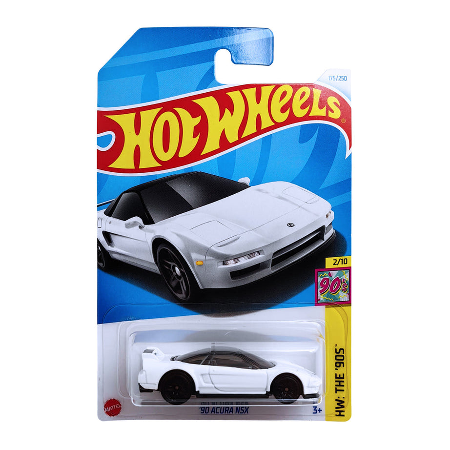 Hot Wheels HW THE '90S 2/10 - '90 Acura NSX 175/250 | Die-Cast 1:64 Scale | Limited Edition Japanese Supercar | 3+ Years