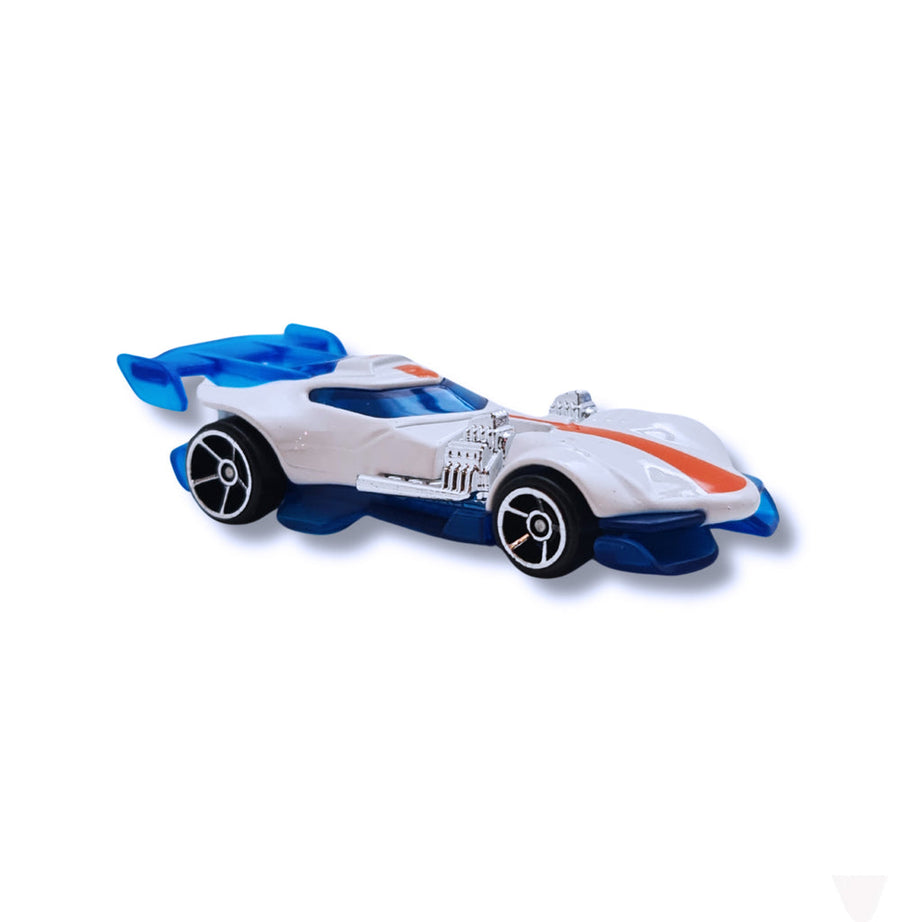 Hot Wheels Let’s Race Super Twin Mill (White & Blue Variant) – 2025 Mainline 19/250 – 1/5 Let’s Race Series – 1:64 Die-Cast – Netflix Hot Wheels: Let’s Race Edition