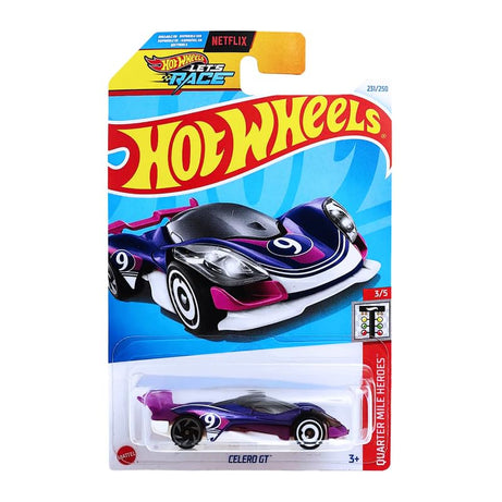 Hot Wheels Celerio GT - Quarter Mile Heroes Series Die-Cast Car for Ages 3+