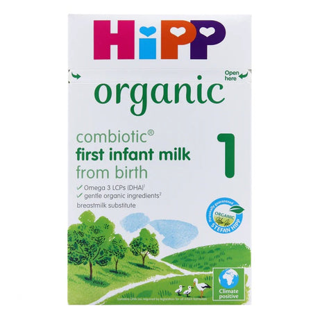 HiPP Organic Combiotic First Infant Milk from Birth Stage 1: 0-6 Months – 800g - MINIMEE KIDS