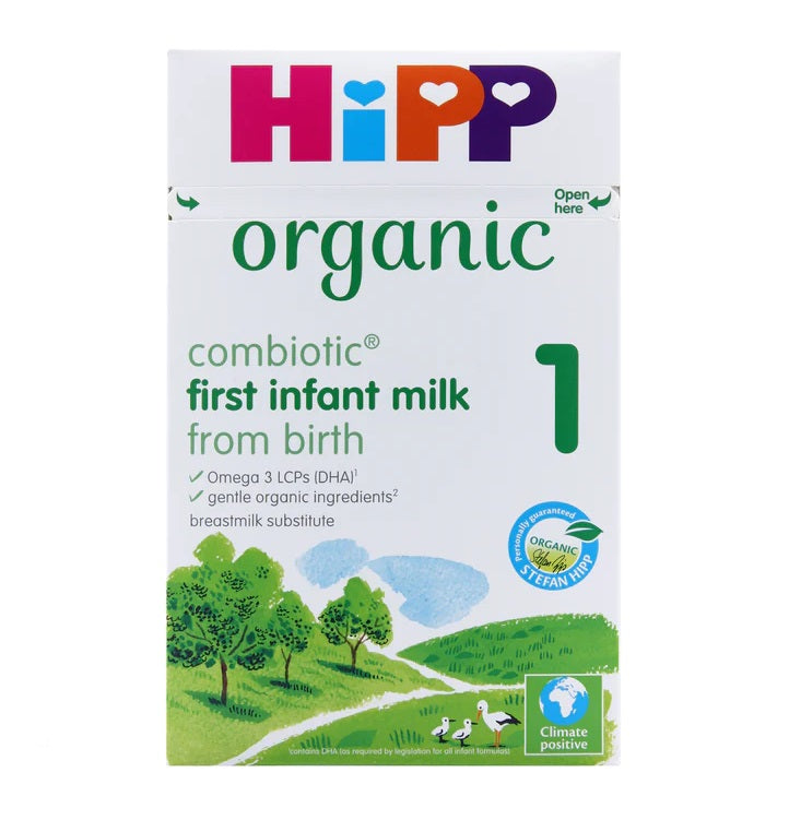 HiPP Organic Combiotic First Infant Milk from Birth Stage 1: 0-6 Months – 800g - MINIMEE KIDS
