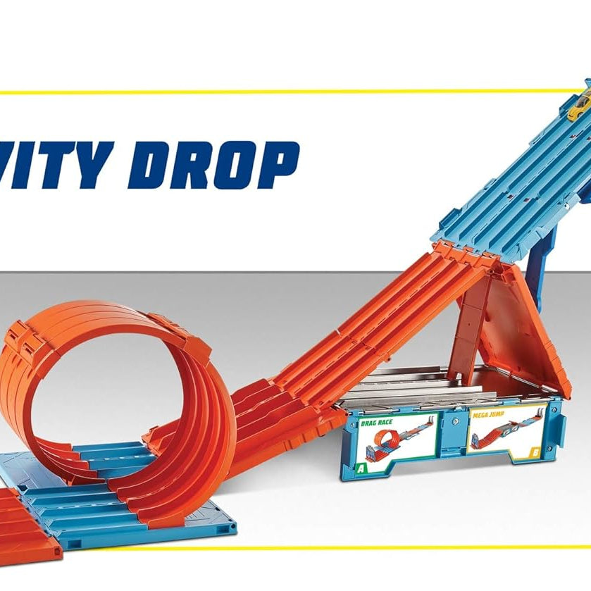 Hot Wheels Action Race Crate Unassembled 3-in-1 Track Playset for Ages 6+ Years