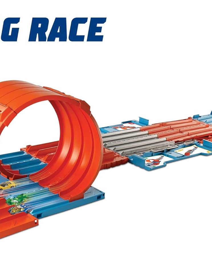 Hot Wheels Action Race Crate Unassembled 3-in-1 Track Playset for Ages 6+ Years